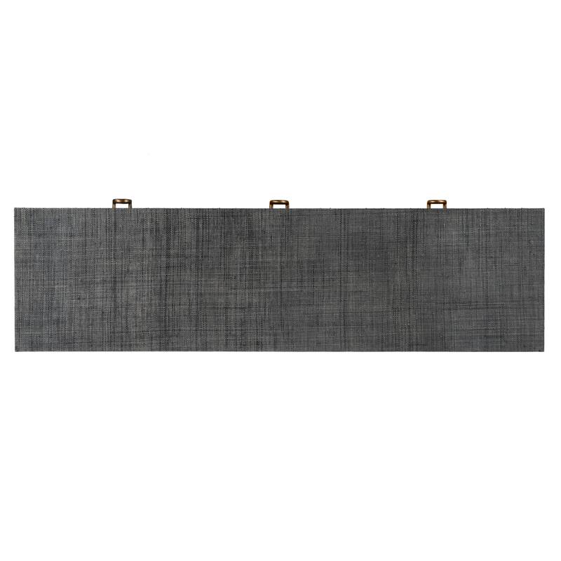 Chatham 3-Door Raffia 60" Sideboard