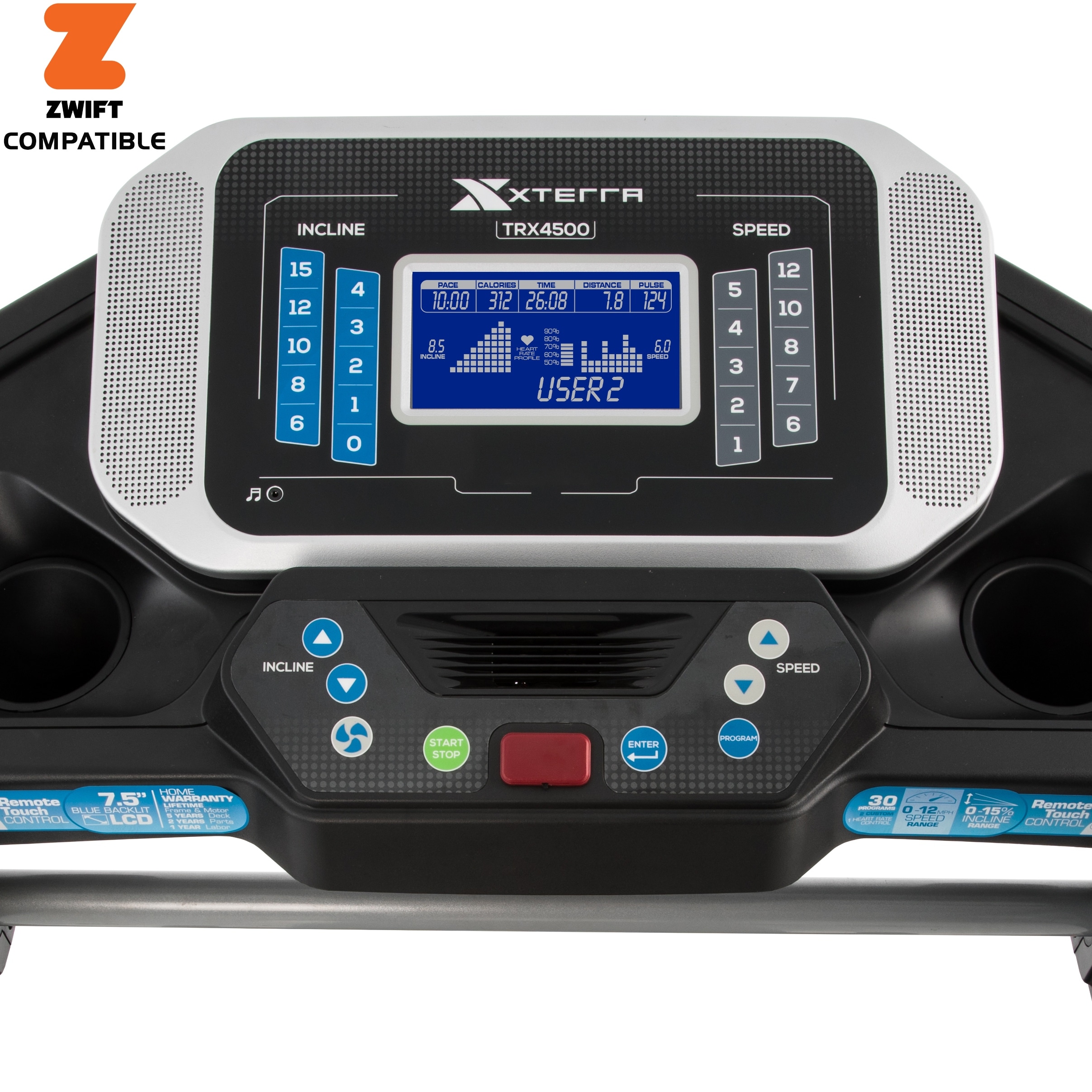 Xterra fitness trx4500 treadmill shop