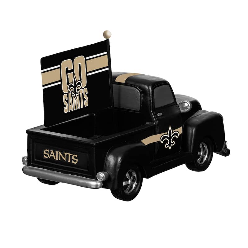 NFL Rally Truck Garden Statue with Team Flag