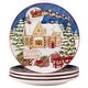 preview thumbnail 2 of 8, Certified International Santa's Workshop 16 Pc. Dinnerware Set, Service for 4