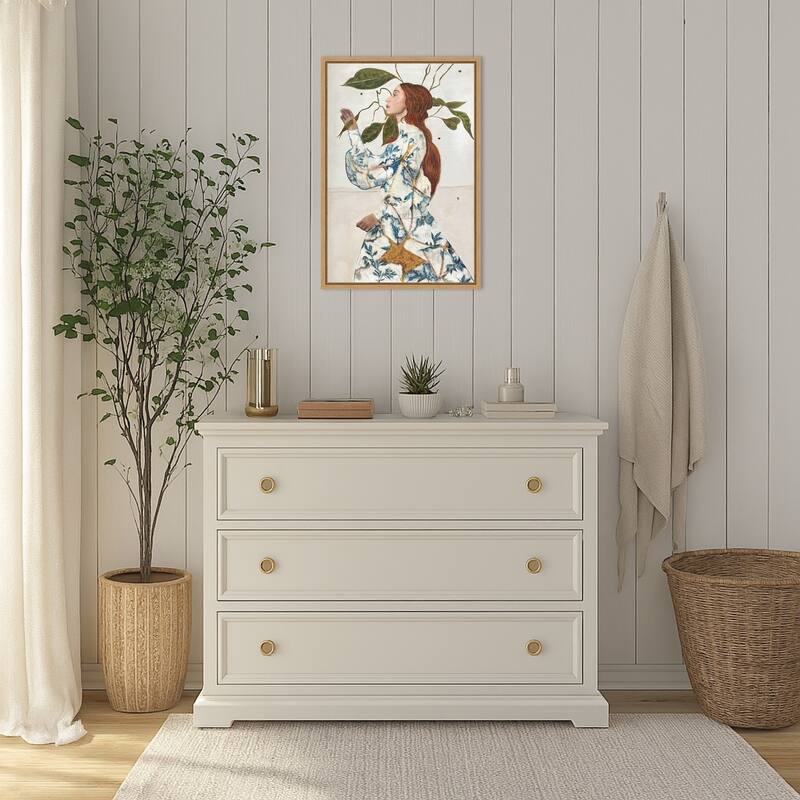 Le Voyage Fantastique No. 3 by Karenina Fabrizzi Framed Canvas Wall Art Print