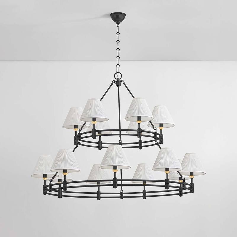 Hudson Valley Lighting MDS1802 Howard 15 Light 50" Wide Chandelier