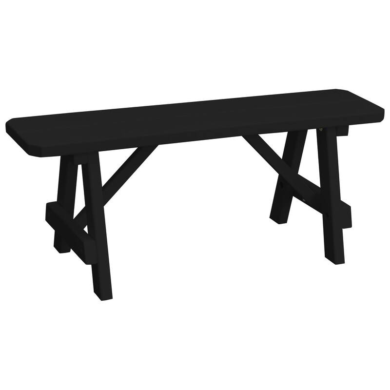 Pine 4' Traditional Bench