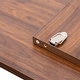 preview thumbnail 4 of 14, GDFStudio - Reynard Modern Multifunctional Extendable Console Dining Table with X-Base Design - 70.87"L