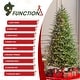 preview thumbnail 14 of 57, Glitzhome 7.5ft/9ft/11ft Pre-Lit Green Full Fir Artificial Christmas Tree with 1800/2450/3200 LEDs Simple Setup