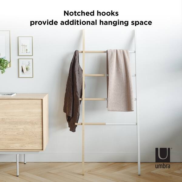 Shop Umbra Hub Ladder Expandable Freestanding Clothing Rack And