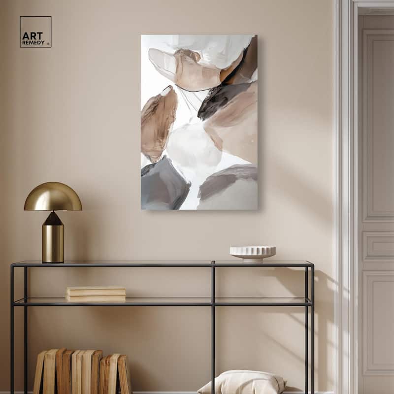 Sedimentary Hues I Canvas by Art Remedy, Gallery Wrapped