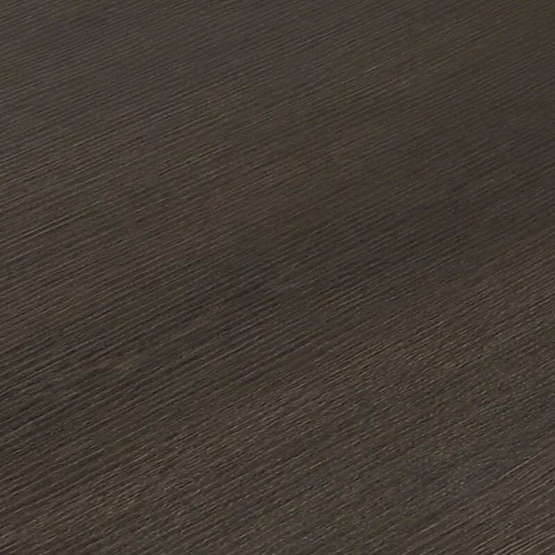 Elaya Nightstand with 2 Drawers, Black Metal, Weathered Gray Wood