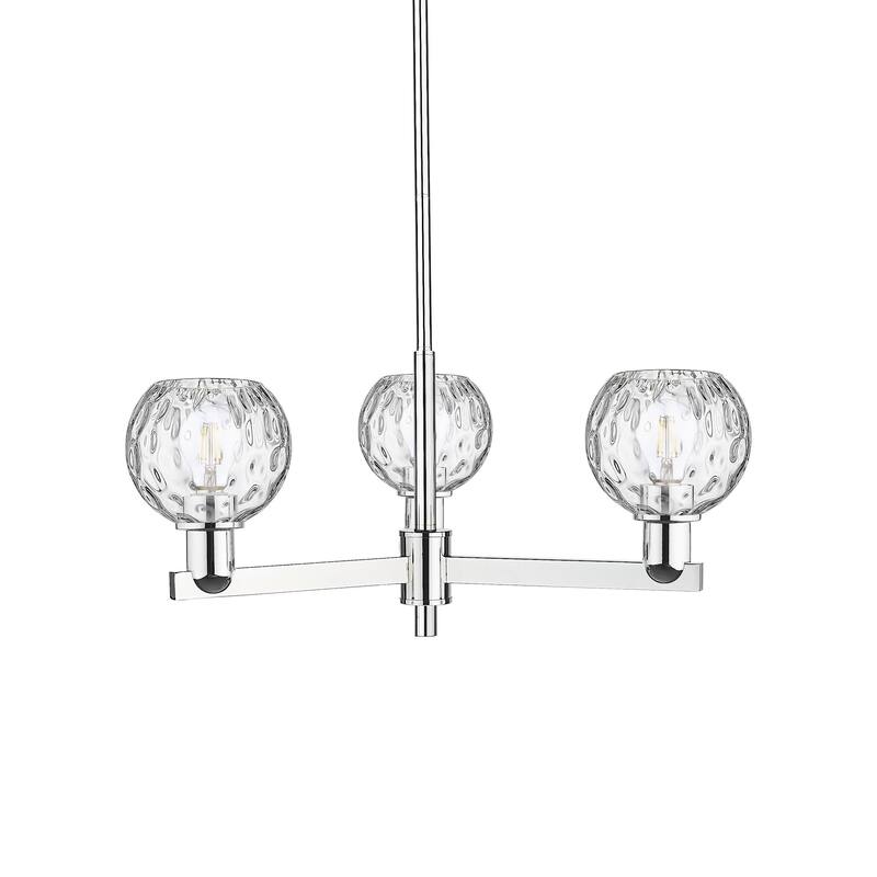 Innovations Lighting 716-3CR-10-28 Athens Water Glass Chandelier