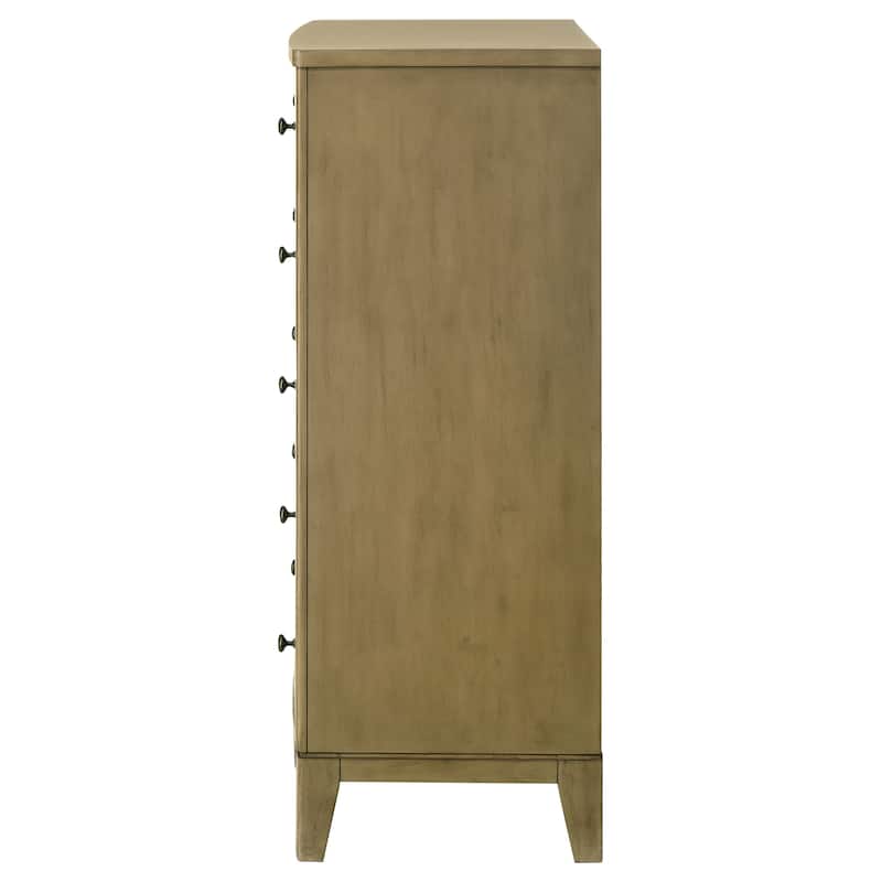 Menlo Natural Pine 5-drawer Bedroom Chest of Drawers