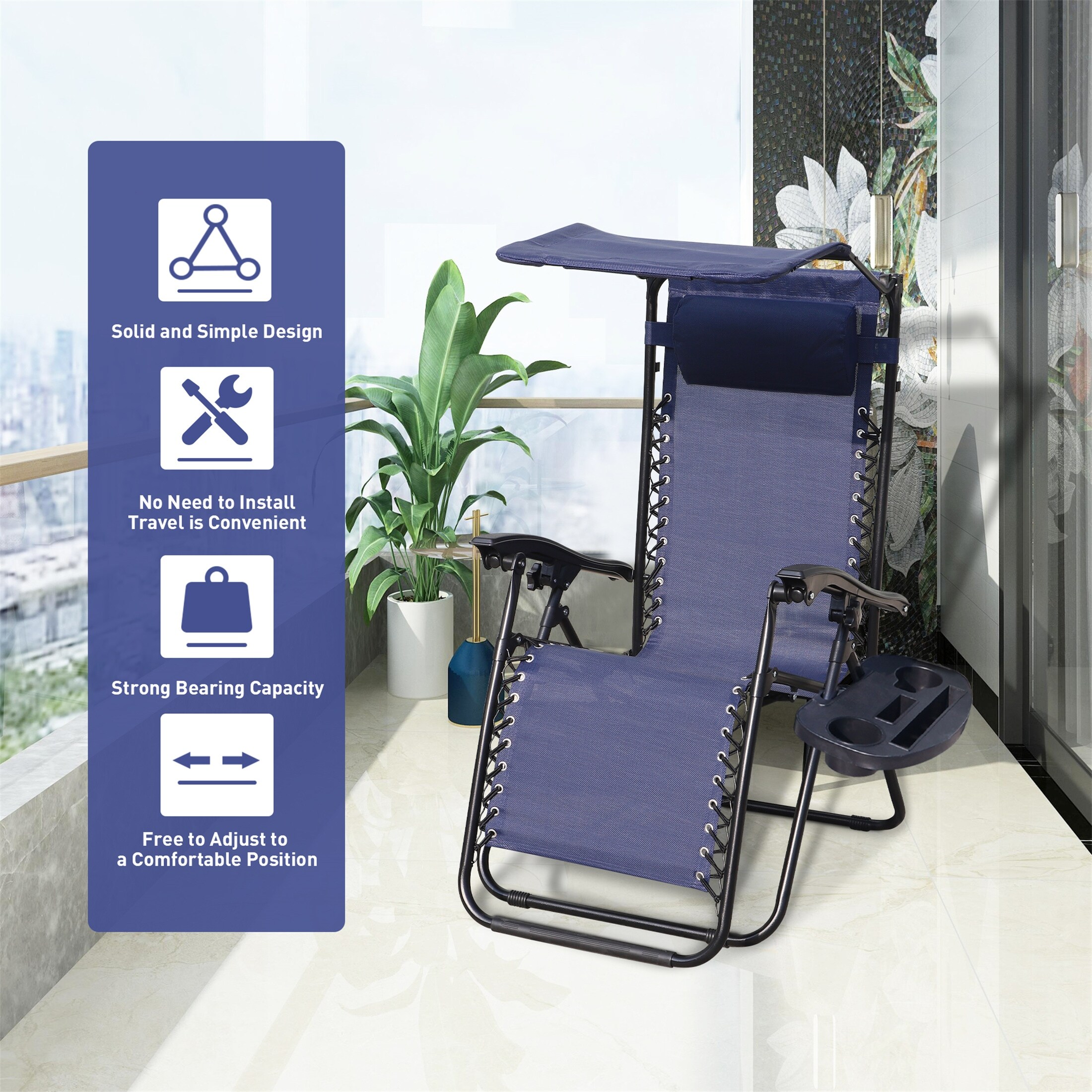Poolside recliner deals