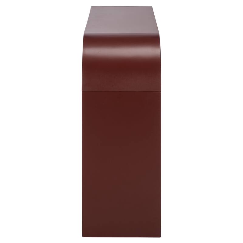 SAFAVIEH Jeanetta Curved Console Table - 52" W x 12" D x 31" H - 52"W x 12"D x 31"H