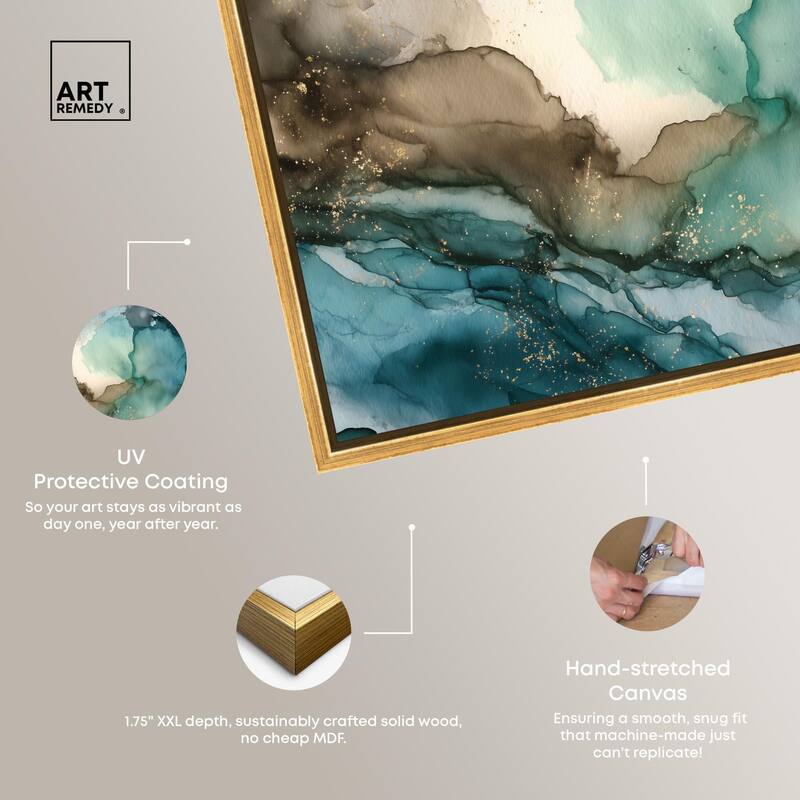 Veiled Inlet Canvas by Art Remedy