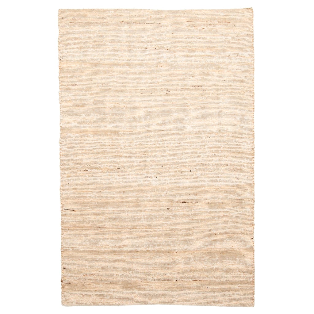 ECARPETGALLERY Braid weave Sienna Tan Wool Rug - 4'11 x 7'10