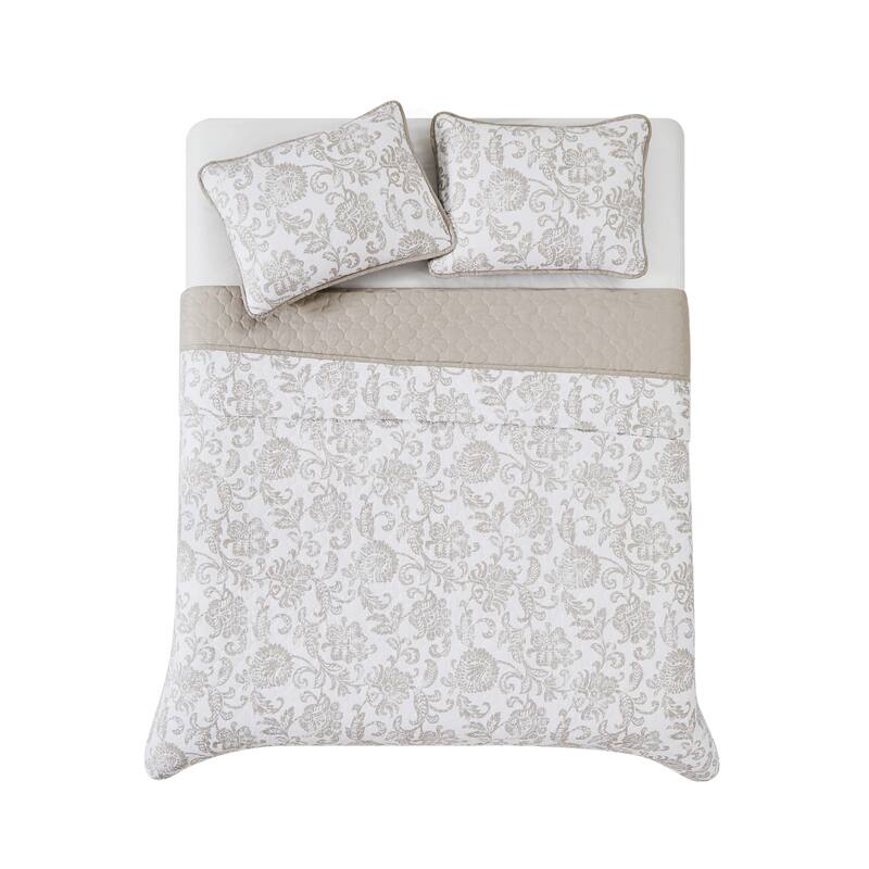 Cannon Sylvana Jacobean Quilt Set