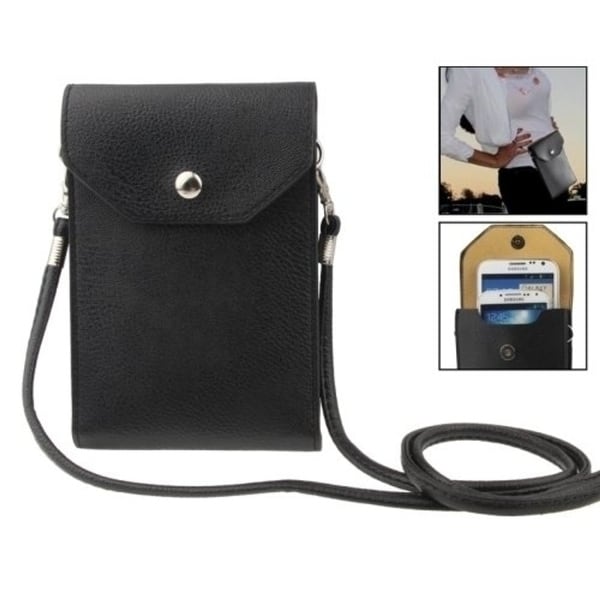 Shop Faux Leather Small Crossbody Bag Wallet Purse Cellphone Pouch with Shoulder Strap for Women ...