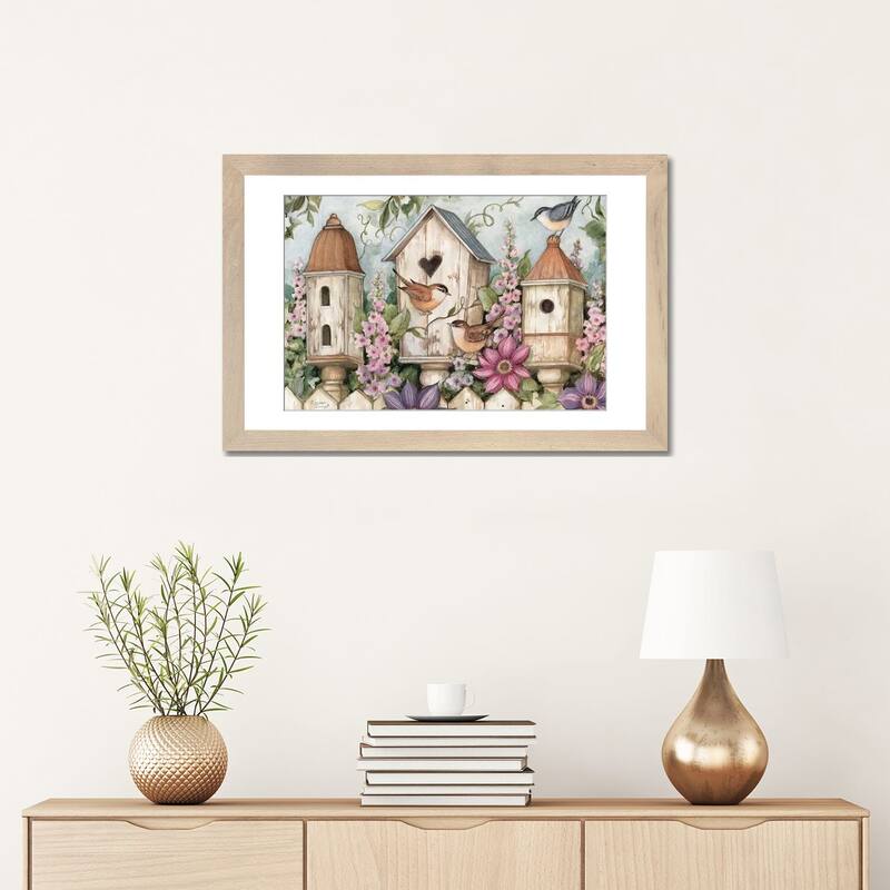 iCanvas "Spring Birdhouse I" by Susan Winget