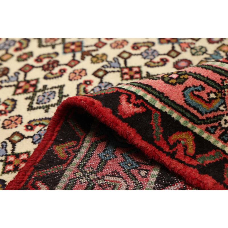 ECARPETGALLERY Hand-knotted Andelz Cream Wool Rug - 3'1 x 4'7