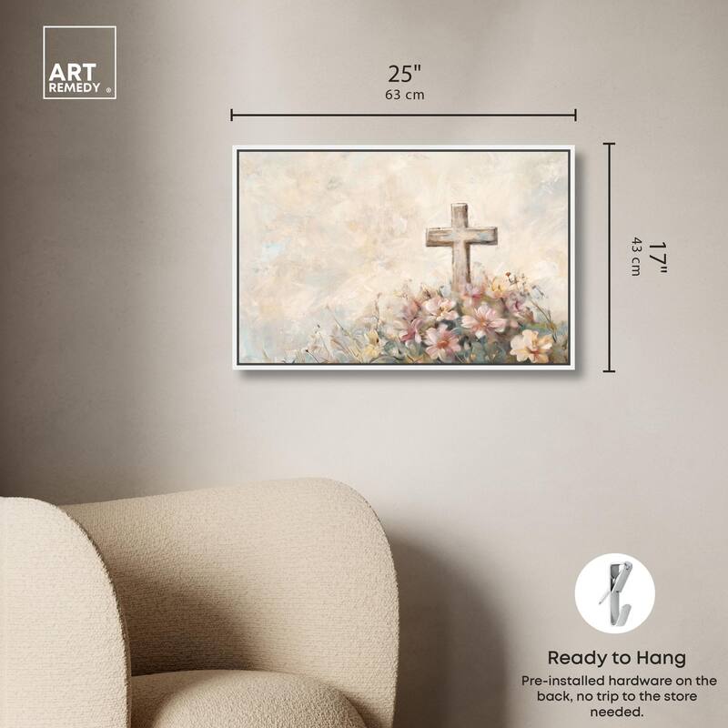 Blessed Remembrance Canvas by Art Remedy