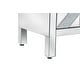 preview thumbnail 16 of 15, GDFStudio - DiamondLuxe Glam Mirrored Storage Cabinet with Crystal Handles