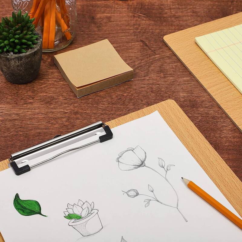 Paper Junkie 2 Pack Extra Large 11.5 x 17.4 inches Clipboard w/ Low-Profile Clip