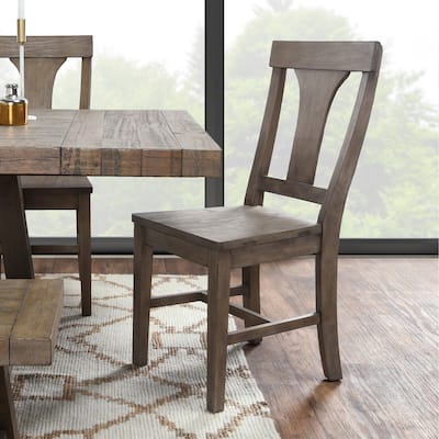 Tuscany Reclaimed Pine Wood Dining Chair (Set of 2) by Kosas Home