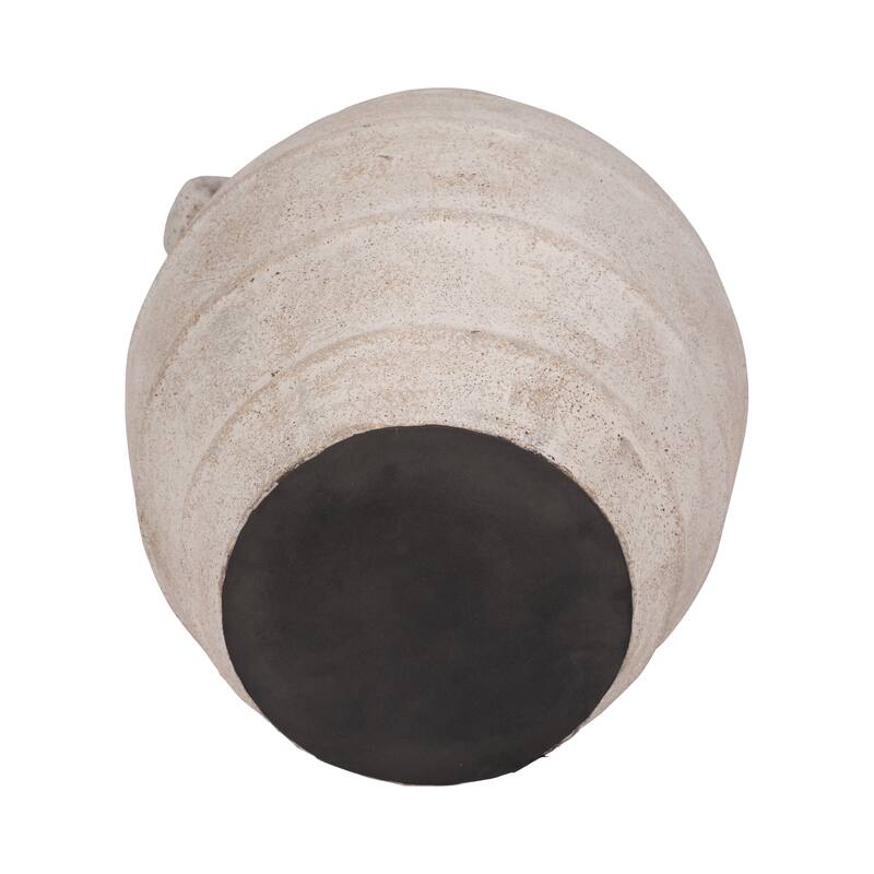 Sagebrook Home Artisan-inspired Ceramic Vase, Exquisite Earthen Variant, Perfect for Home Decor Enthusiasts