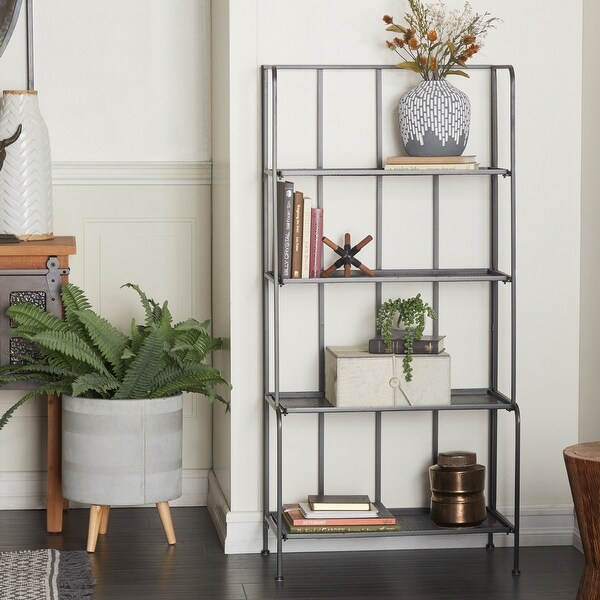 Black Iron Contemporary Bakers Rack 24 x 13 x 49 On Sale Bed