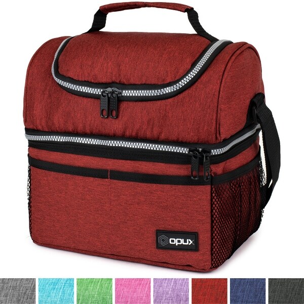 dual compartment cooler bag