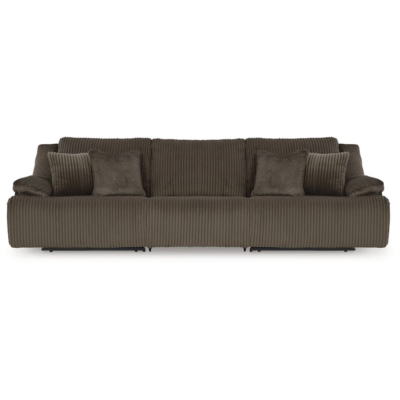 Signature Design by Ashley Top Tier 3-Piece Reclining Sectional Sofa - 128"W x 40"D x 41"H