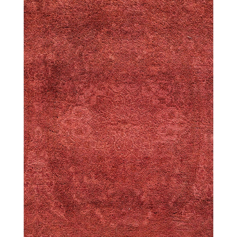 Fine Vibrance, One-of-a-Kind Hand-Knotted Area Rug - Pink, 6' 3" x 9' 3" - 6' 3" x 9' 3"