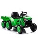 preview thumbnail 61 of 98, 12V Kids Ride On Electric Tractor Black Knight,Kids Ride On Toy Black Green