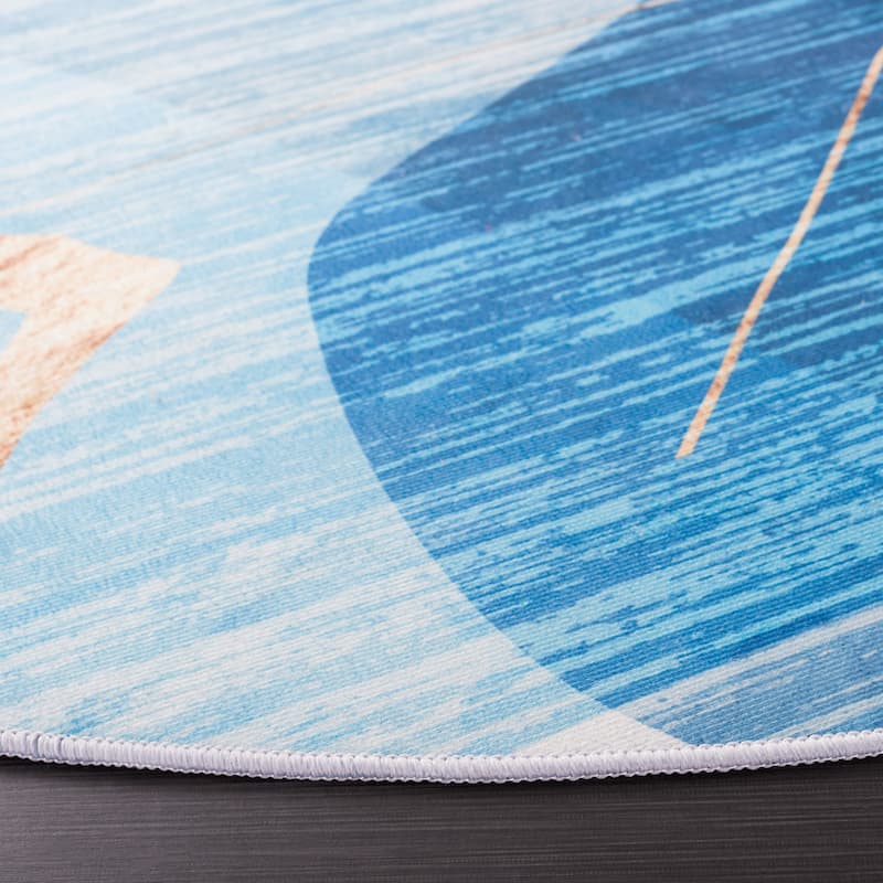 SAFAVIEH Tacoma Machine Washable Slip Resistant Maudie Mid-Century Modern