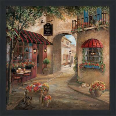 "Ginos Pizzeria" by Ruane Manning Print on Acrylic