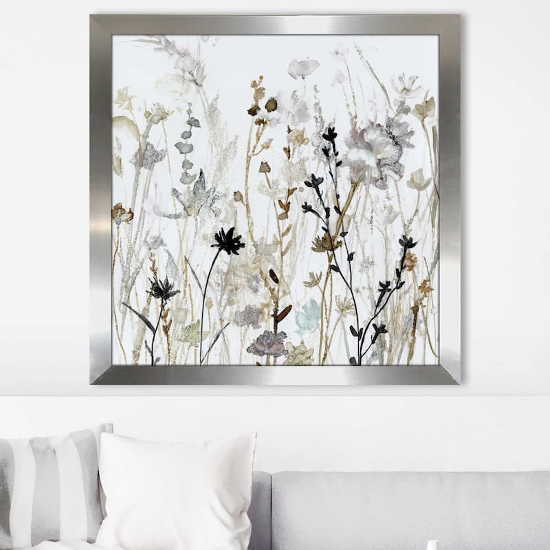 "Wildflower Mist II" by Carol Robinson Print on Acrylic.