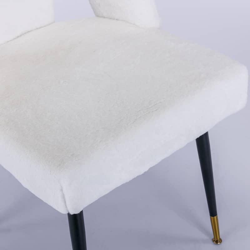 Modern Velvet Upholstered Dining Chairs Set of 6