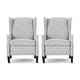 preview thumbnail 23 of 25, Wescott Contemporary Recliners (Set of 2) by Christopher Knight Home