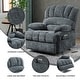 preview thumbnail 4 of 13, Chenille Power Lift Recliner Chair with Vibration Massage and Heating
