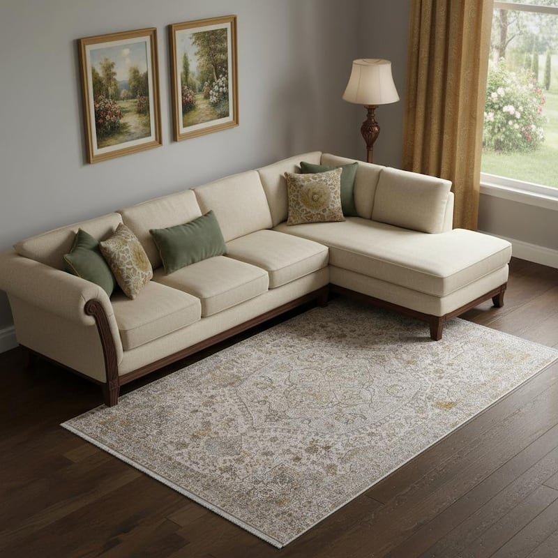 HomeRoots Oriental Traditional Rectangle Area Rug - 13' X 20'