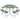 8-person 43" Round Picnic Table Set with Umbrella Hole - 75"x 30"