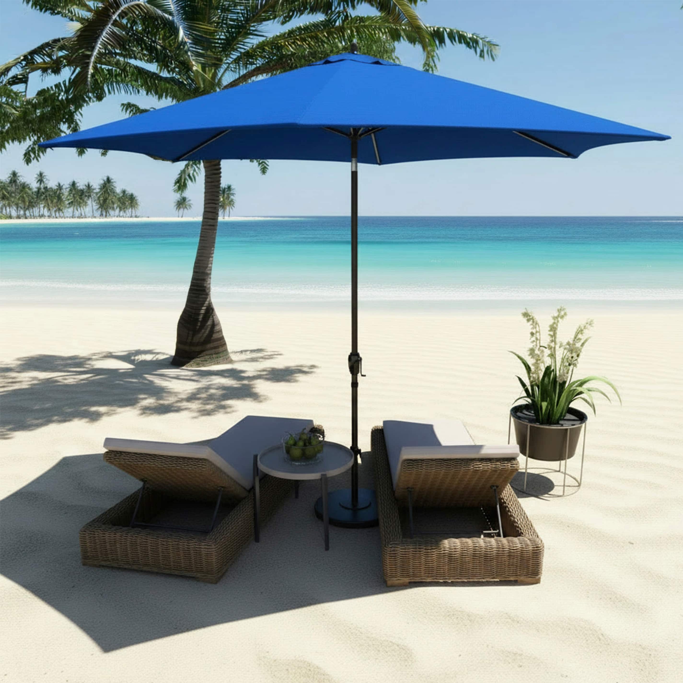 11 foot tilt patio umbrella Grand 11FT Cantilever with Base Outdoor Large Round Aluminum Offset Umbrella for Patio Garden Backyard (Champagne, FT) : Patio, Lawn & Garden The intuitive crank system and smooth 360 Abba Patio 11ft Outdoor Patio