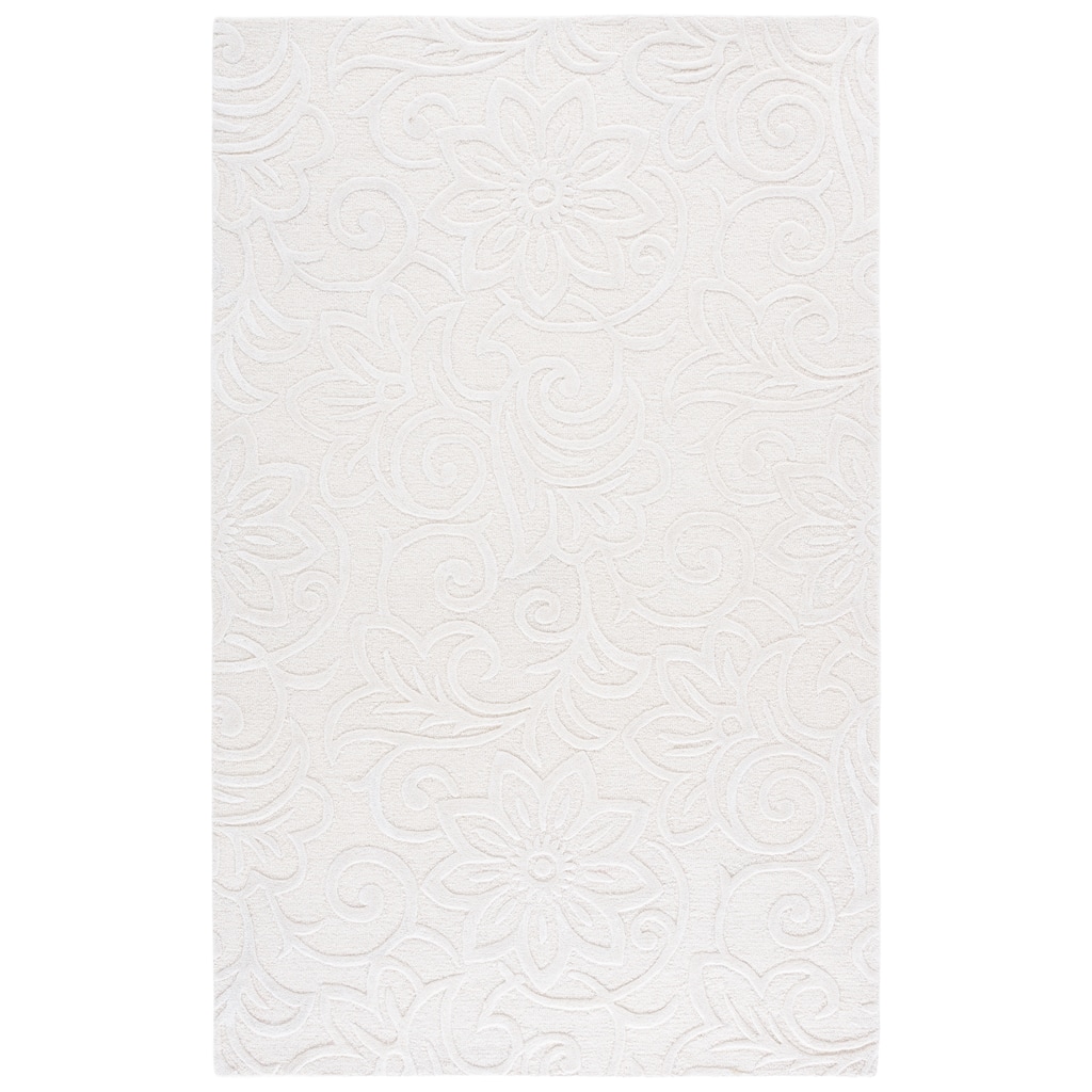 SAFAVIEH Handmade Glamour Aneke Floral Wool Rug