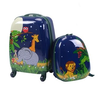 dinosaur luggage set