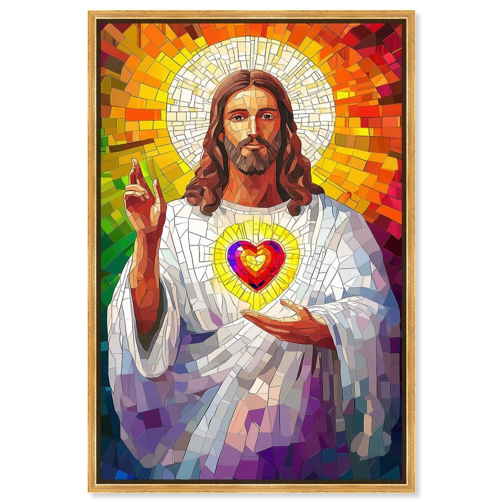 Blocks of Benediction I Canvas by Art Remedy