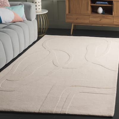 SAFAVIEH Handmade Rodeo Timka Drive Modern Wool Rug