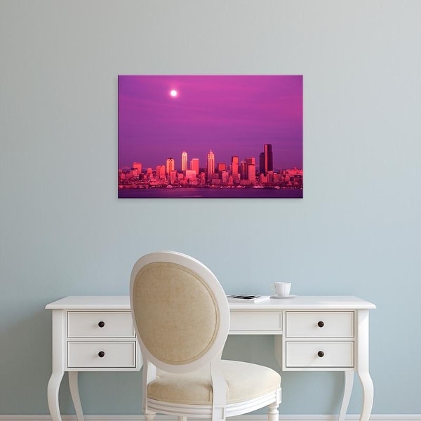 Easy Art Prints Jamie & Judy Wild's 'Seattle Skyline' Premium Canvas Art