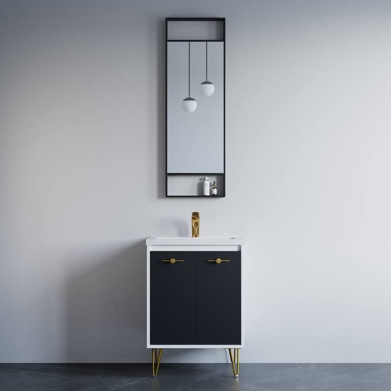 Catton Shelf Mirror - Rectangle 47" High