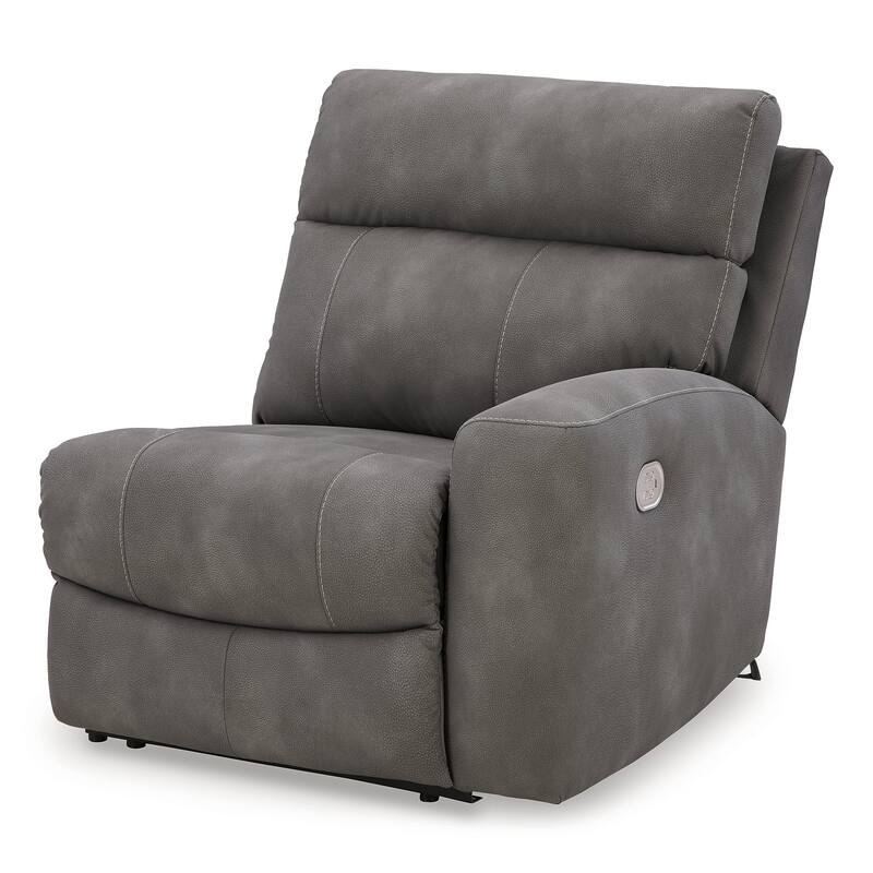 Signature Design by Ashley Next-Gen DuraPella 2-Piece Power Reclining Sectional Loveseat - 77"W x 42"D x 41"H