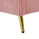 preview thumbnail 40 of 39, Queen Size Corduroy Platform Bed with Tufted Headboard and Metal Legs