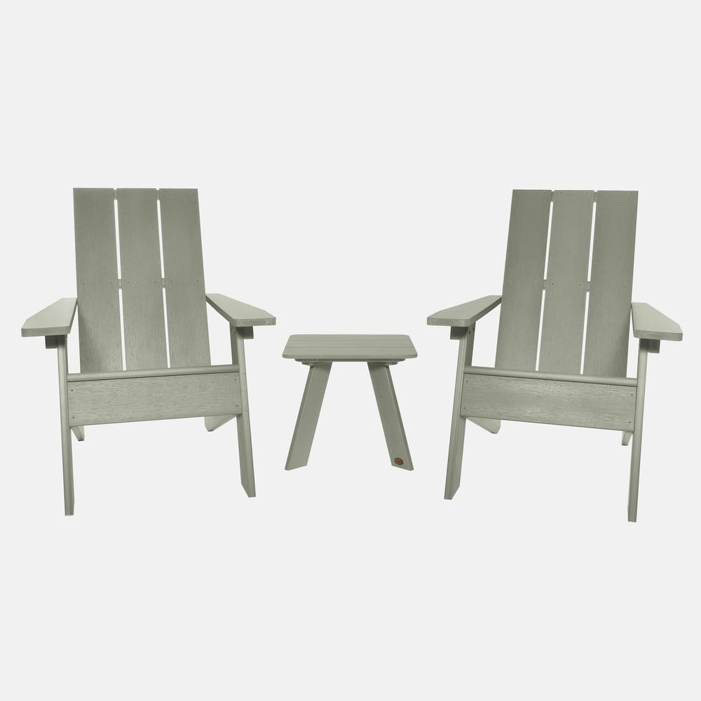HIGHWOOD 3-piece Adirondack Chairs and Side Table Set